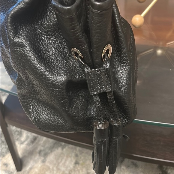 Kate Spade Black Leather Tote Bag - Picture 7 of 12